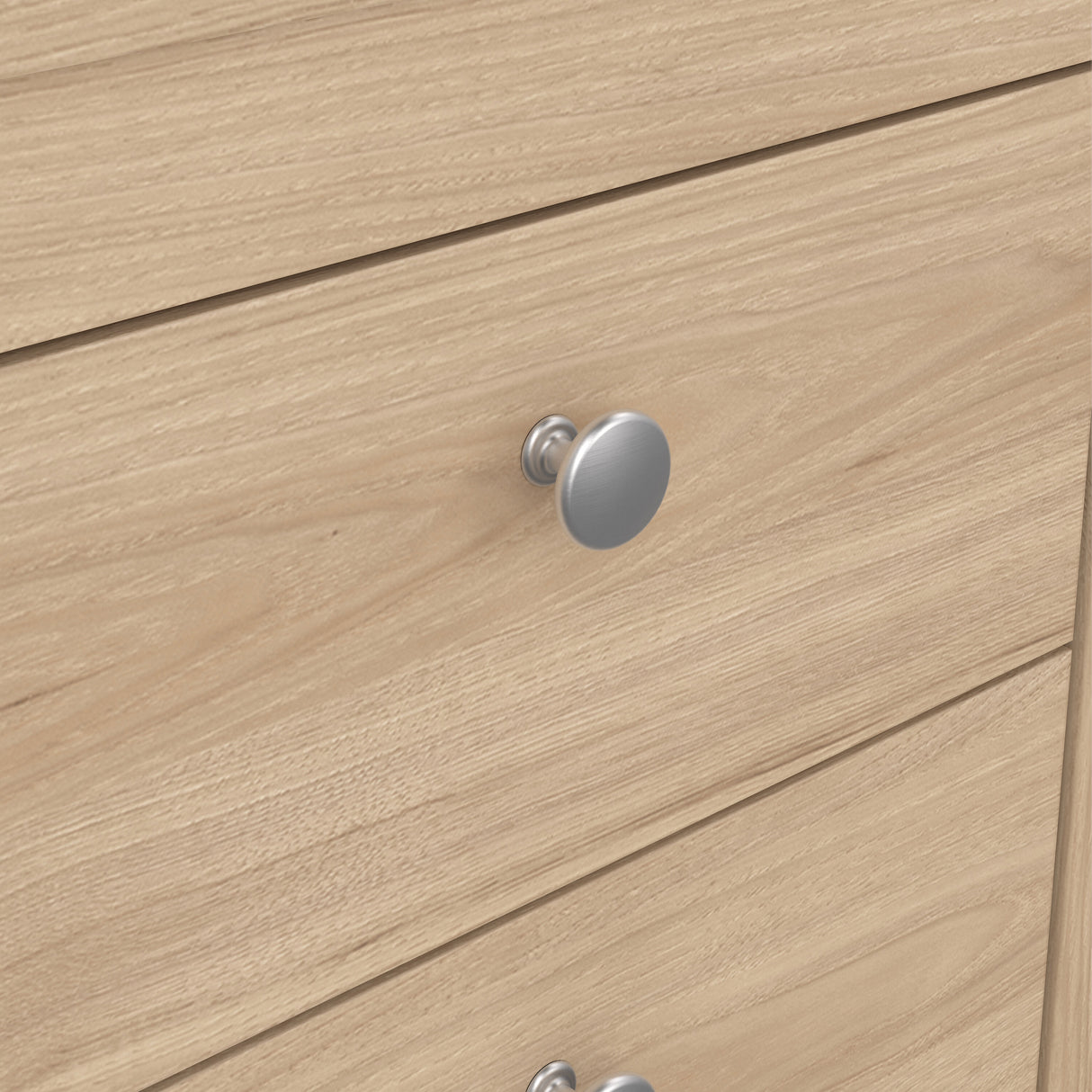 Madrid Bedside Table 2 drawers in Jackson Hickory Oak
