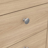 Madrid Bedside Table 2 drawers in Jackson Hickory Oak