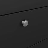 Madrid Chest 3+2 Drawers in Matt Black