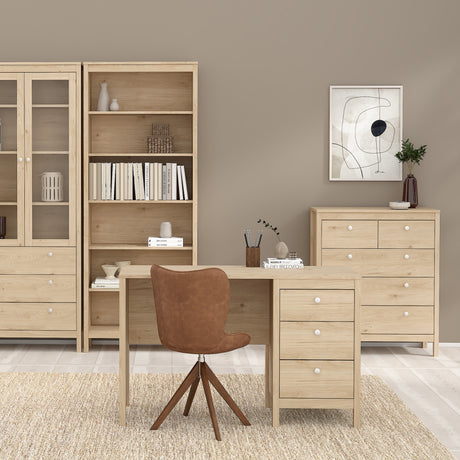 Madrid Chest 3+2 drawers in Jackson Hickory Oak