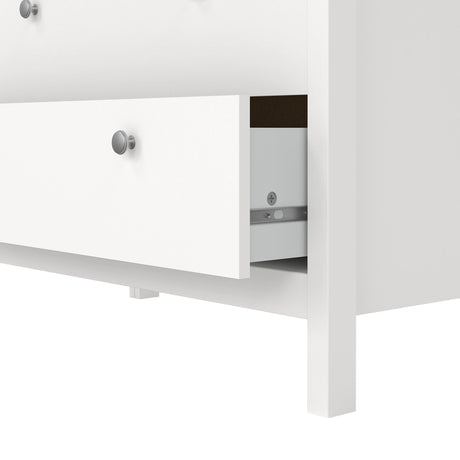 Madrid Chest 3 Drawers in White