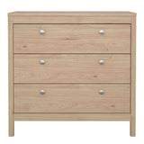 Madrid Chest 3 Drawers in Jackson Hickory Oak