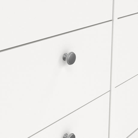 Madrid Double Dresser 4+4 Drawers in White