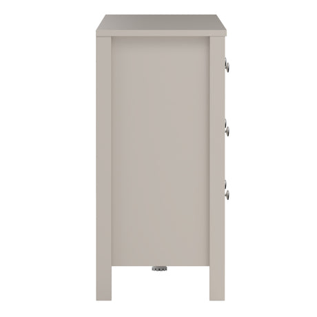 Madrid Double Dresser 4+4 Drawers in Cashmere