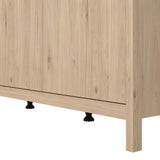 Madrid Wardrobe with 3 doors in Jackson Hickory Oak