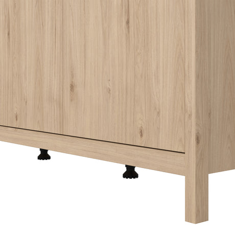 Madrid Wardrobe with 3 doors in Jackson Hickory Oak