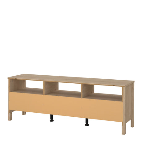 Madrid TV Unit 3 Drawers in Jackson Hickory Oak