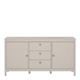 Madrid Sideboard 2 Doors + 3 Drawers in Cashmere