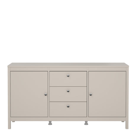 Madrid Sideboard 2 Doors + 3 Drawers in Cashmere