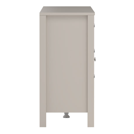 Madrid Sideboard 2 Doors + 3 Drawers in Cashmere