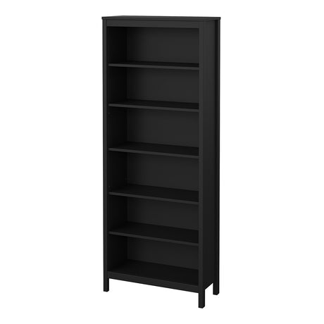 Madrid Bookcase in Matt Black