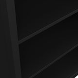Madrid Bookcase in Matt Black