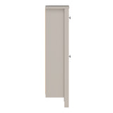 Madrid Shoe Cabinet 2 Flip Down Doors in Cashmere