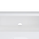 Media TV Unit with 2 Doors 1 Drawer 177cm White