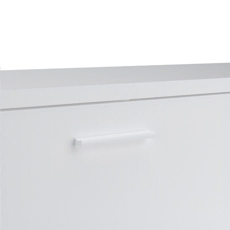 Media TV Unit with 2 Doors 1 Drawer 177cm White
