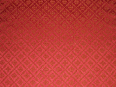 Damask Trellis Claret / SR14282 (Per Metre)