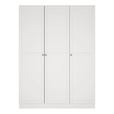 Brande Wardrobe with 3 Frame Doors in White