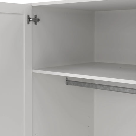 Brande Wardrobe with 4 Frame Doors in White