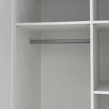 Brande Wardrobe 2 Frame Doors in White