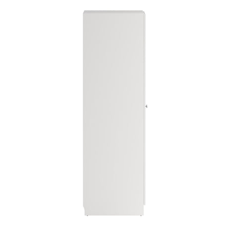 Brande Wardrobe 2 Frame Doors in White