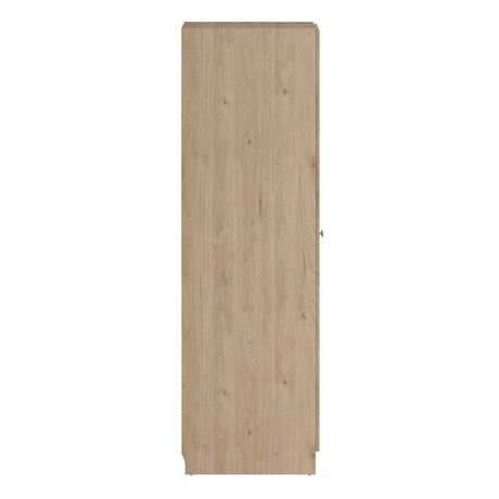 Brande Wardrobe with 2 frame doors in Jackson Hickory