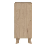 Ikast Chest 3 Drawers In Jackson Hickory and White