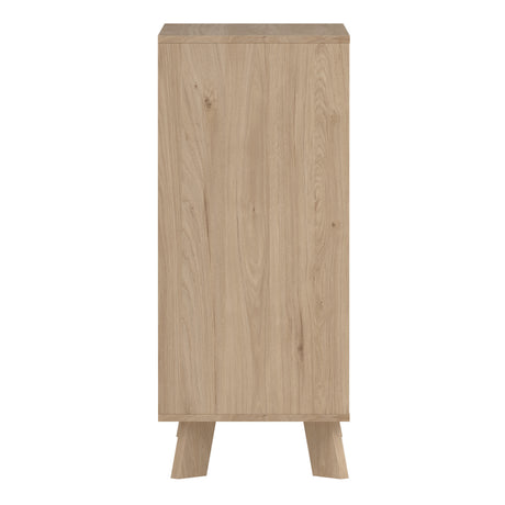 Ikast Chest 3 Drawers In Jackson Hickory and White