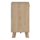 Ikast Sideboard 2 Doors 1 Drawer in Jackson Hickory and White