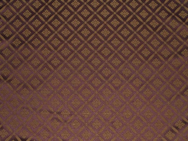 Damask Trellis Damson / SR14286 (Per Metre)