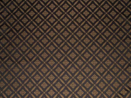 Damask Trellis Noir / SR14288 (Per Metre)