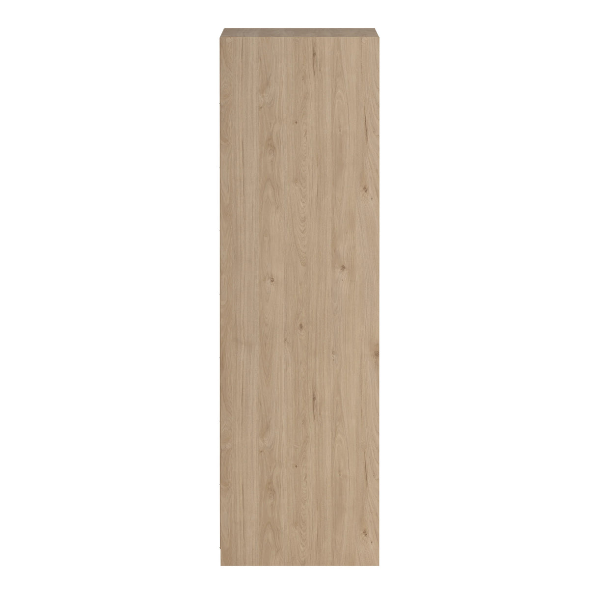 Line Wardrobe with 2 Sliding Doors 1 Small Door and 2 Drawers in Jackson Hickory Oak