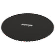 SPORTNOW Trampoline Replacement Mat with Spring Pull Tool, 54 V-Hooks, for 10ft Trampoline using 14cm Springs, Black