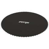 SPORTNOW Trampoline Replacement Mat with Spring Pull Tool, 54 V-Hooks, for 10ft Trampoline using 14cm Springs, Black