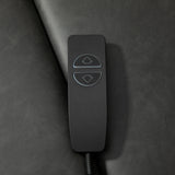 HOMCOM Riser and Recliner Chair for the Elderly, PU Leather Upholstered Lift Chair for Living Room with Remote Control, Side Pockets, Charcoal Grey