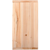 HOMCOM Wooden Wine Rack for 24 Bottle Square Tabletop Storage Holder Stand