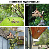 Hanging Suet Fat Ball Feeder for Wild Birds