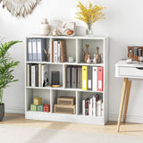 3-Tier Freestanding Storage Organizer with 2 Anti-Tipping Kits-White