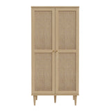 Calasetta Display Cabinet in Rattan