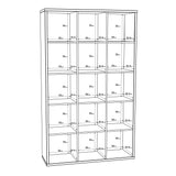 Mauro 3x5 Storage Unit in Concrete Grey
