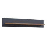 Bohol Wall Shelf 160cm in Navy and Oak