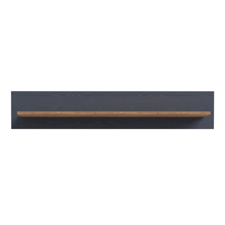 Bohol Wall Shelf 160cm in Navy and Oak
