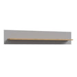 Bohol Wall Shelf 160cm in Grey and Oak