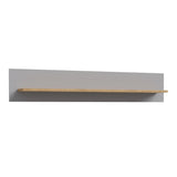 Bohol Wall Shelf 160cm in Grey and Oak