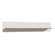 Bohol Wall Shelf 160cm in White and Oak