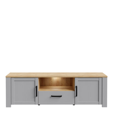Bohol TV Unit Inkl. Lighting in Riviera Oak/Grey Oak