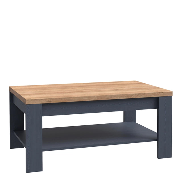 Bohol Coffee Table in Navy/Riviera Oak