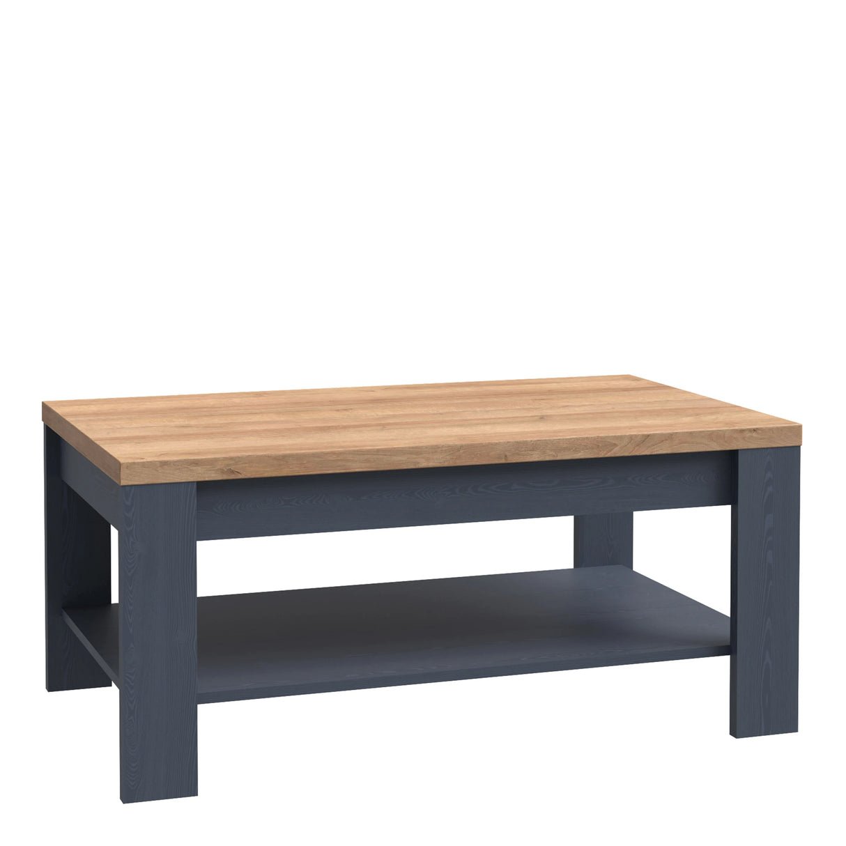 Bohol Coffee Table in Navy and Oak