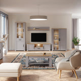 Bohol Coffee Table in Grey and Oak