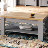 Bohol Coffee Table in Grey and Oak