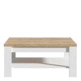 Bohol Coffee Table in White/Riviera Oak